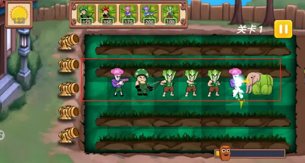 融合植物战争(植物塔防游戏) 融合植物战争(植物塔防游戏)