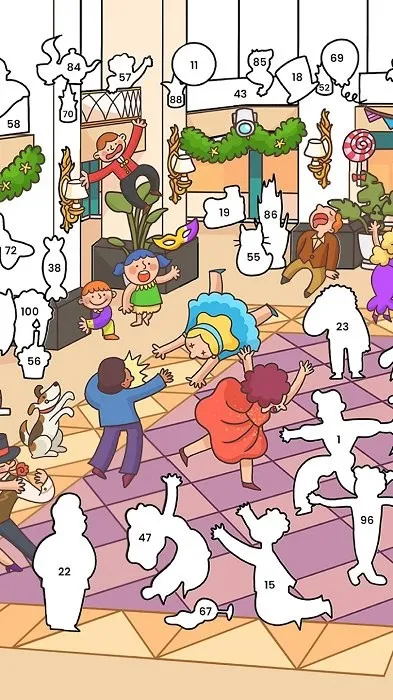 ��ֽ�鰴����Ϳɫ(Ϳɫ������Ϸ)v1.2 �ٷ������ͼ2