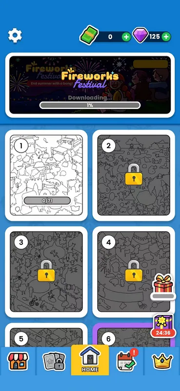 贴纸书按数字涂色(涂色创意游戏) 贴纸书按数字涂色(涂色创意游戏)