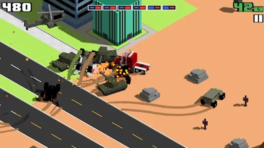 Smashy Road Wanted(����������Ϸ)v1.5.1 ��Ѱ��ͼ3