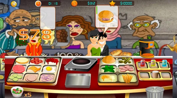 汉堡店模拟器2025官方正版 汉堡店模拟器2025官方正版