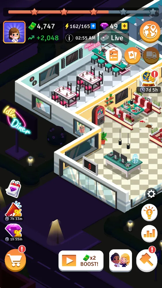 空闲餐厅大亨安卓版手机版 空闲餐厅大亨安卓版手机版