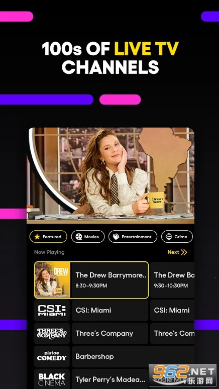 Pluto TV��׿���ֻ���v5.42.0-leanback �ֻ����ͼ1