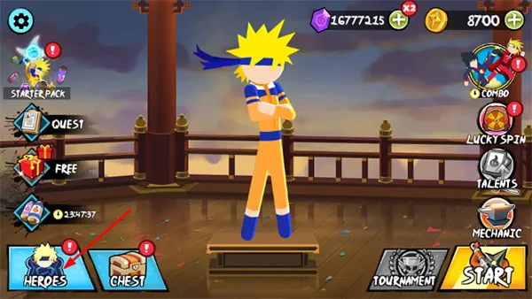 火柴人忍者大战破解版游戏内置菜单 火柴人忍者大战破解版游戏内置菜单