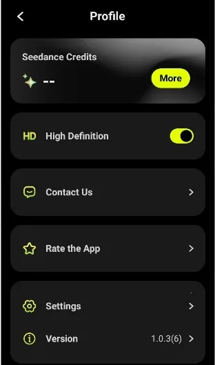 SeedanceAI�����ֻ���v1.0.3 ��׿���ͼ1