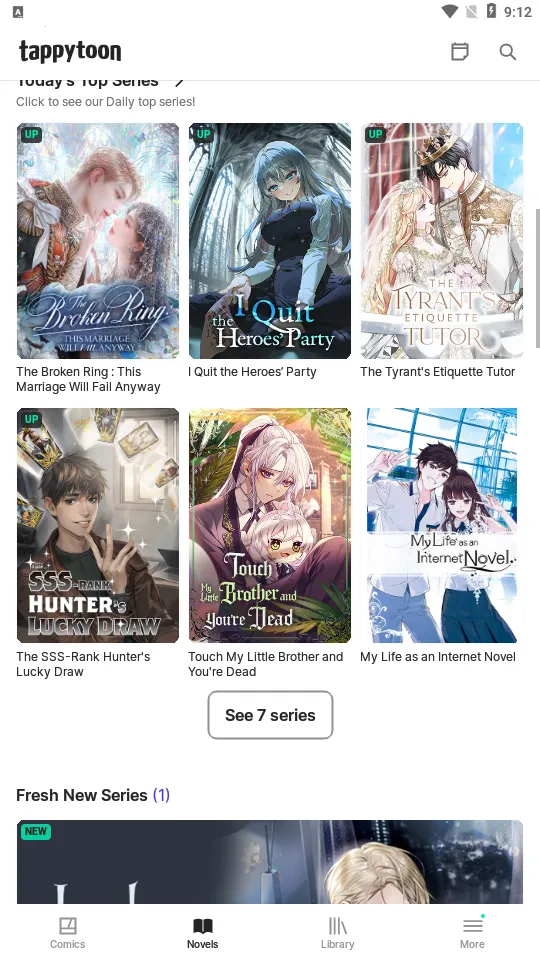 tappytoon�ٷ���Ѱ�װv3.51.1 ��׿���ͼ0