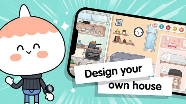 TocaWorld�п�����ȫ��������(�п������ɫ������Ϸ)v1.2 ��׿���ͼ1