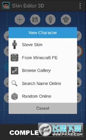 Skin Editor 3D(�ҵ�����Ƥ���༭)v6.0 �ֻ����ͼ0