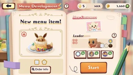 PokemonCafeReMix(�����ξ�Ӫ��Ϸ)v6.60.0 ��׿���ͼ2